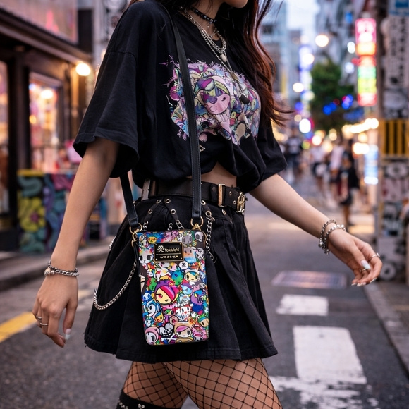 Tokidoki Crossbody Phone Bag - Picture 1 of 8